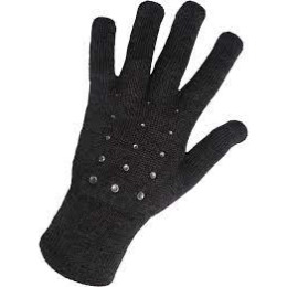 Rękawiczki damskie Sherpa Dona czarny Black