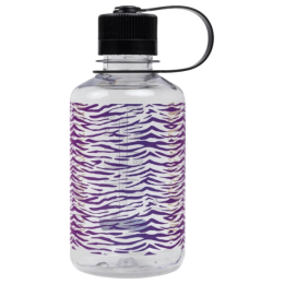 Butelka Nalgene Narrow Mouth Animal Print 500 ml fioletowy/grafit Clear Rainbow Zebra