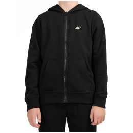 Bluza dziecięca 4F Sweatshirt M2754 Deep Black czarny Deep Black