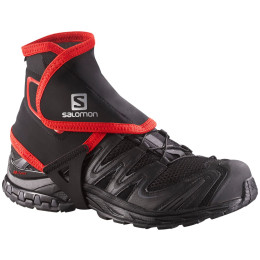 Stuptuty Salomon Trail Gaiters High czarny/czerwony Black