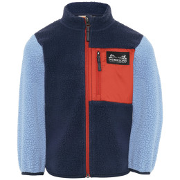 Bluza dziecięca Didriksons Anten Kids Fullzip 2 Winter Blue niebieski Winter Blue