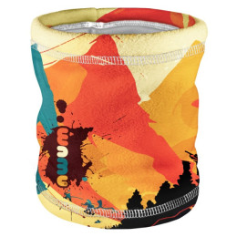 Komin wielofunkcyjny WAMU Mountain Bike pomarańczowy/niebieski