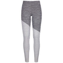 Damskie kalesony Ortovox Fleece Light Long Pants zarys GrayBlend