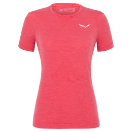 Damska koszulka Salewa Pedroc Amr W Seamless T-Shirt koralowy Calypso Coral