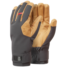 Rękawiczki męskie Mountain Equipment Direkt Glove szary/brązowy Obsidian/Tan