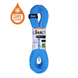 Lina wspinaczkowa Beal Joker 9,1 mm (50 m) Dry Cover niebieski BLUE
