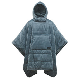 Ponczo Therm-a-Rest Honcho Poncho ciemnoniebieski BlueWoven Prnt