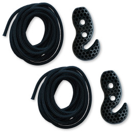 Lina montażowa La Siesta Uchycení sítě Tree Rope czarny