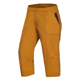 Męskie spodnie 3/4 Ocún JAWS 3/4 pants żółty BishopBrown