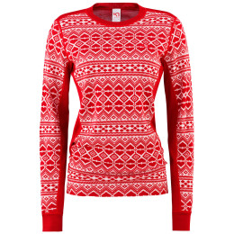 Koszulka damska Kari Traa Hjerte Ls czerwony/biały Heart