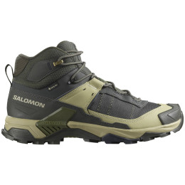 Buty męskie Salomon X Ultra 5 Mid Gore-Tex zielony Peat / Gray Green / Blue Nights