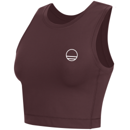 Sportowy biustonosz Wild Country Session 2 W Bra bordowy black cherry