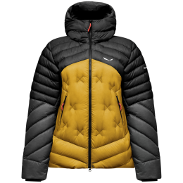 Damska kurtka puchowa Salewa Ortles Med 4 Rds Dwn Jkt W złoty gold/0910