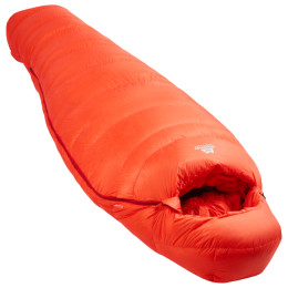 Śpiwór puchowy Mountain Equipment Kryos Long pomarańczowy Cardinal Orange