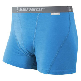 Bokserki Sensor Merino Wool Active niebieskie