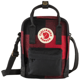 Torba Fjällräven Kånken Re-Wool Sling czarny Redblack