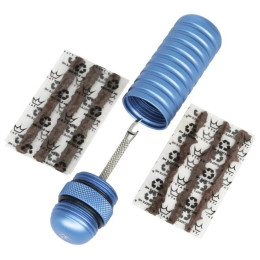 Zestaw naprawczy Peaty´s Holeshot Tubeless Puncture Plugger niebieski turquoise