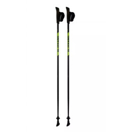 Kijek Nordic walking Blizzard Carbon Lite nordic walking poles czarny/zielony black/green