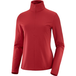 Bluza damska Salomon Essential Lightwarm W czerwony RedChili