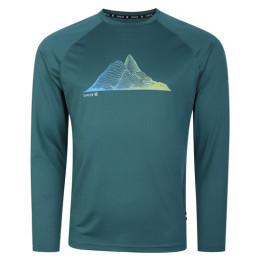 Koszulka męska Dare 2b Righteous III LS Tee niebieski MediteranGrn (L7W)
