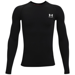 Dziecięca koszulka Under Armour UA HG Armour LS Black czarny/biały Black / / White