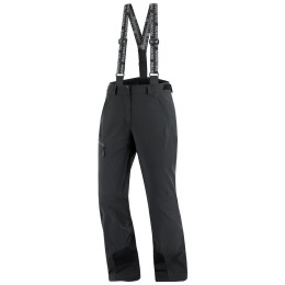 Damskie spodnie narciarskie Salomon Brilliant Pant W czarny DEEP BLACK