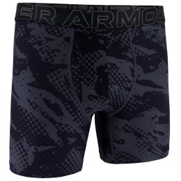 Męskie bokserki Under Armour UA Performance Tech - Novelity 6in szary Gray