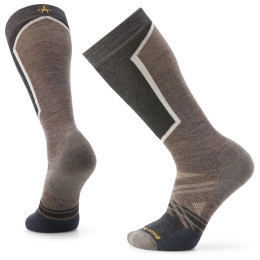 Skarpety narciarskie Smartwool Ski Full Cushion OTC - Recycled brązowy/szary Taupe