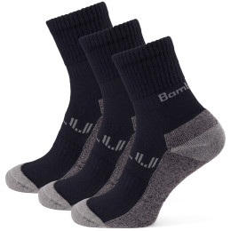 Skarpetki Zulu Bambus Trek M 3-pack czarny black