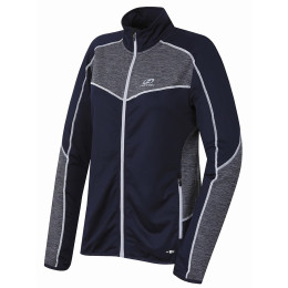 Bluza damska Hannah Victoria niebieski/szary NightSky/LightGrayMel