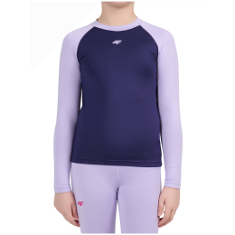 Damska bielizna termoaktywna 4F Brushed Underwear F126 fioletowy Light Violet