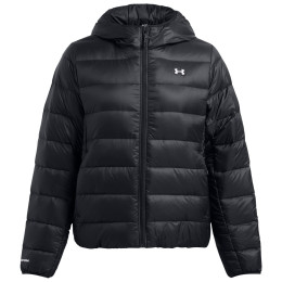 Kurtka damska Under Armour Legend Down Hooded Jacket czarny BLK