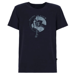 Koszulka męska E9 70S Men's ciemnoniebieski Persian Blue