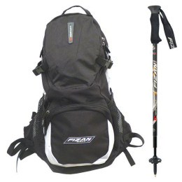 Kije trekkingowe Fizan Compact Combi czarny