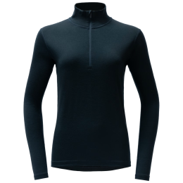 Damska koszulka Devold Breeze Plus Merino 200 Zip Neck Wmn