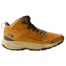 Męskie buty turystyczne The North Face Vectiv Exploris 2 Mid Futurelight Lthr jasnobrązowy CITRINE YELLOW/KHAKISTN