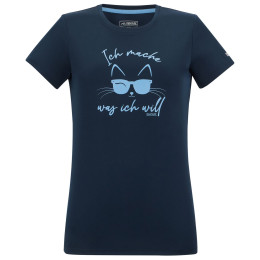 Koszulka damska Regatta Women’s Fingal Slogan ciemnoniebieski Navy