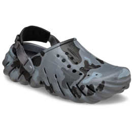 Klapki Crocs Echo Duck Camo Clog szary/czarny Charcoal/Black