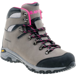 Buty damskie Hi-Tec Sajama Mid WP Wo´S zarys Gray/LightFuchsia/Black