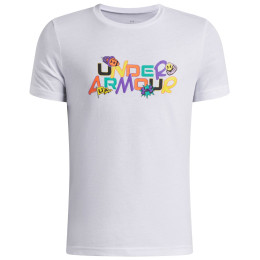 Dziecięca koszulka Under Armour UA B Patch Pack Wm SS White biały/czarny White / / Black