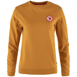 Sweter damski Fjällräven 1960 Logo Badge Sweater pomarańczowy/żółty Acorn