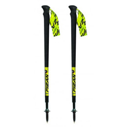 Kije trekkingowe Fizan Trail Essential czarny/żółty