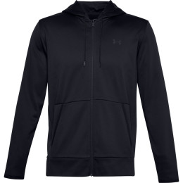 Męska bluza Under Armour Fleece FZ Hoodie czarny Black//Black