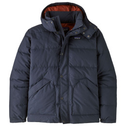Kurtka zimowa męska Patagonia Downdrift Jacket ciemnoniebieski Smolder Blue w/Burnished Red