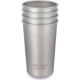 Zestaw kubków ze stali nierdzewnej Klean Kanteen Steel Pint 473 ml srebrny Brushed Stainless