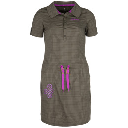 Sukienka Kilpi Kalkata brązowy