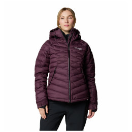 Damska kurtka puchowa Columbia Roaring Fork II Down Jacket fioletowy Moonvista