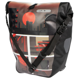 Wodoodporna torba rowerowa Ortlieb Back-Roller Design czerwony Morning Routine