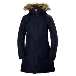 Kurtka zimowa damska Helly Hansen W Mayen Parka ciemnoniebieski Navy
