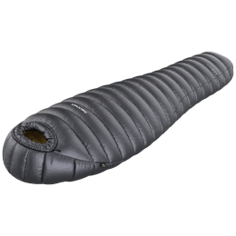 Śpiwór puchowy Hannah Loft 400 185 cm zarys Ebony